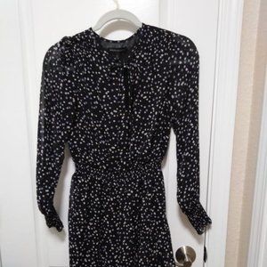 Banana republic polka dot dress